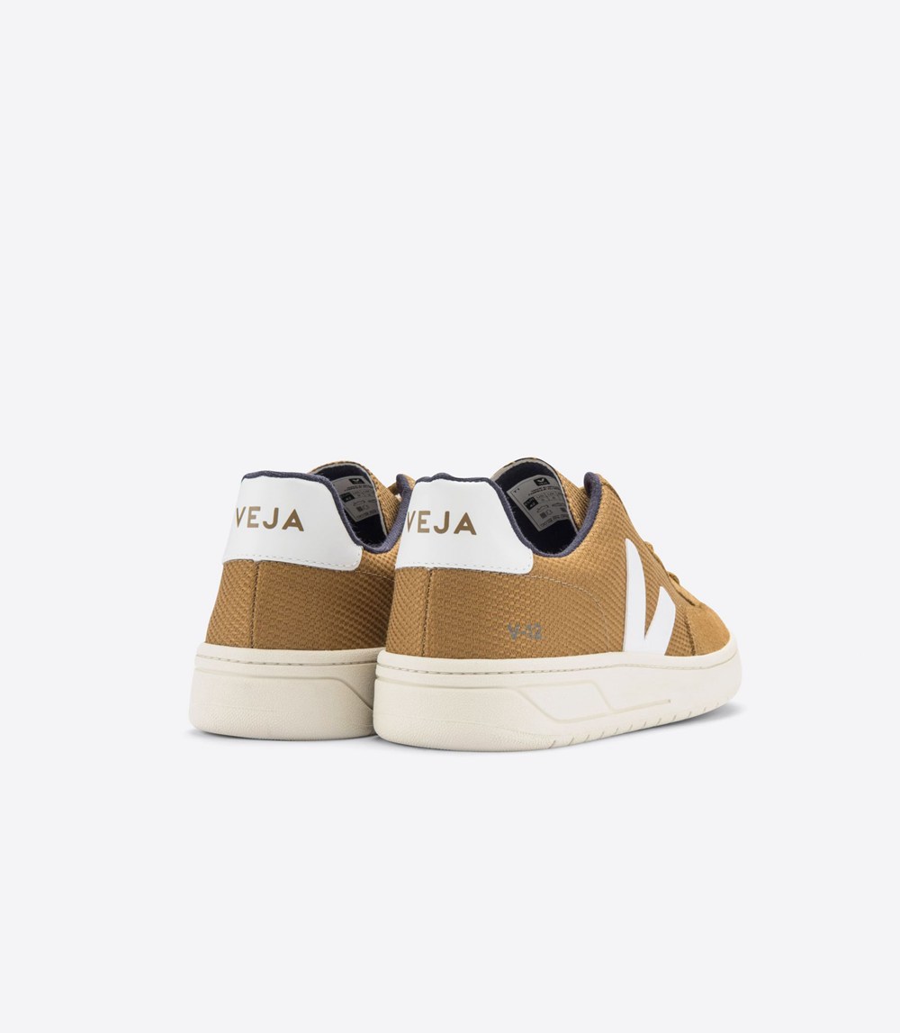 Veja Sneakers Dam - V-12 B-Mesh Tent - Bruna/Vita - 913028-LCX